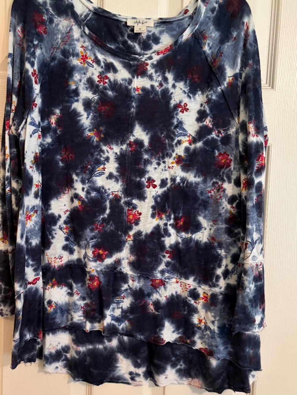 The-dyed shirt